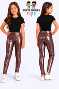 Calça Legging Estilo Montaria Com Detalhes
